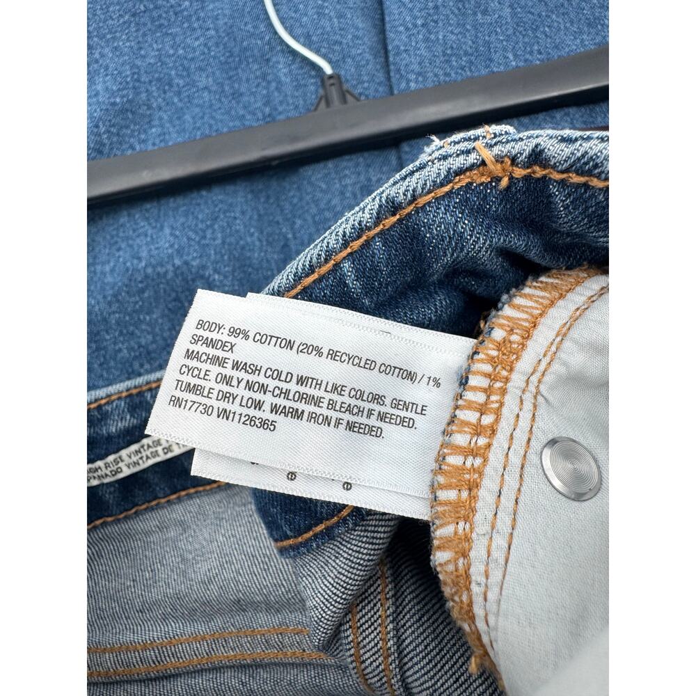 Ava & Viv High Rise Flare Jeans Medium Wash Stretch Denim Plus Women Size 17 NWT - Picture 6 of 8